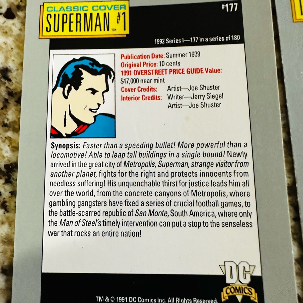 Vintage Comic Book Trading Cards Vintage 1991. Amazing collectible condition - Picture 10 of 12